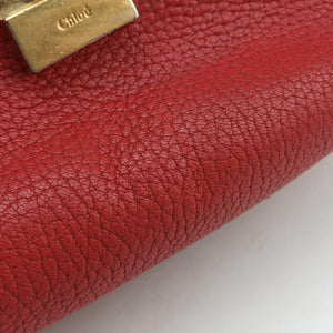 Vintage Chloe DREW Red Leather shoulderbag | stylenewstar