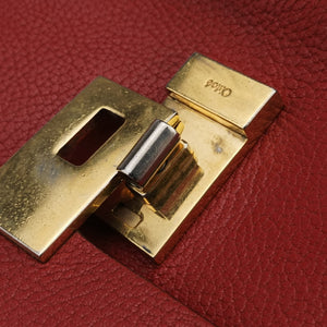 Vintage Chloe DREW Red Leather shoulderbag | stylenewstar