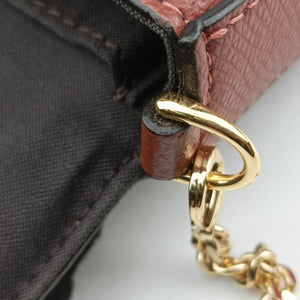 Vintage Fendi Kan I F Brown Leather 8BS032 shoulderbag | stylenewstar