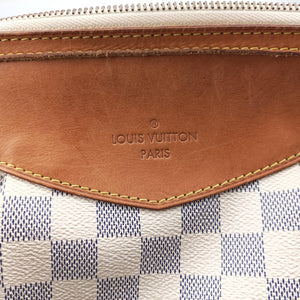 Pre-owned Louis Vuitton SIRACUSA MM Azur Damier Canvas N41112 shoulderbag | stylenewstar