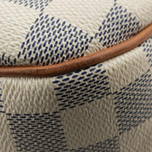 Pre-owned Louis Vuitton SIRACUSA MM Azur Damier Canvas N41112 shoulderbag | stylenewstar