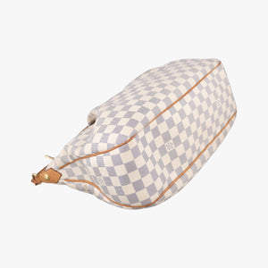 Pre-owned Louis Vuitton SIRACUSA MM Azur Damier Canvas N41112 shoulderbag | stylenewstar