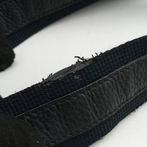 Pre-owned Christian Dior Trotter Street Chic Black Canvas x Leather shoulderbag | stylenewstar
