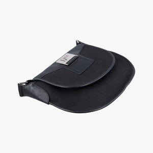 Pre-owned Christian Dior Trotter Street Chic Black Canvas x Leather shoulderbag | stylenewstar