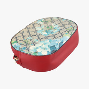 Pre-owned Gucci GG Blooms beige×Multicolour PVC coated canvas×Leather 409535 shoulderbag | stylenewstar