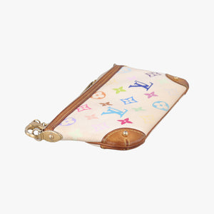 Secondhand Louis Vuitton Pochette Mira MM Pouch white Monogram Multicolor M60096 shoulderbag | stylenewstar