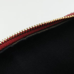 Pre-owned Yves Saint Laurent VICKY Red Patent Leather 557574 bum bag/waist bag | stylenewstar