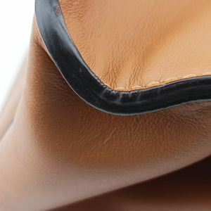 Pre-owned Fendi Flip Brown Suede × Leather 8BT303 shoulderbag | stylenewstar