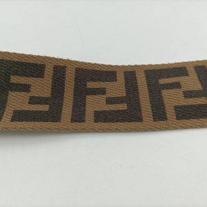 Pre-owned Fendi Flip Brown Suede × Leather 8BT303 shoulderbag | stylenewstar
