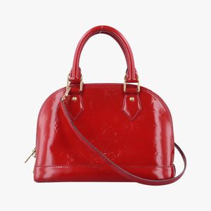 Vintage Louis Vuitton Alma BB pomme d'amour Vernis M90174 handbag | stylenewstar