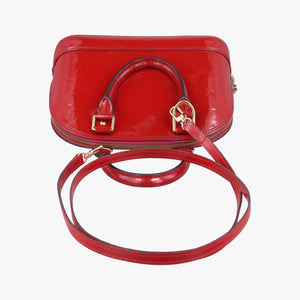 Vintage Louis Vuitton Alma BB pomme d'amour Vernis M90174 handbag | stylenewstar