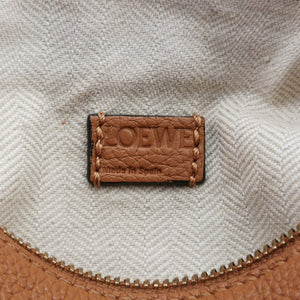 Pre-owned Loewe Puzzle Brown Leather shoulderbag | stylenewstar