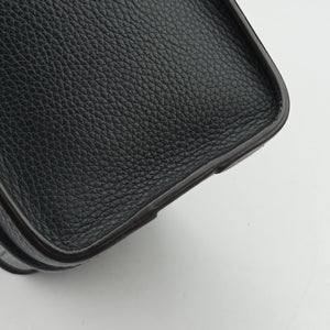 Pre-owned Celine Luggage nano Shopper Black Leather shoulderbag | stylenewstar