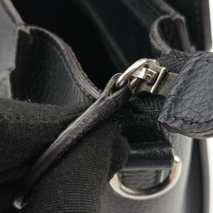 Pre-owned Celine Luggage nano Shopper Black Leather shoulderbag | stylenewstar