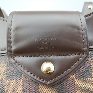 Pre-owned Louis Vuitton SISTINA GM EBENE Damier Canvas N41540 handbag | stylenewstar