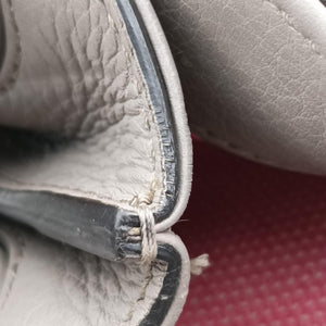 Secondhand Gucci Bamboo Daily Grey Leather 370831 shoulderbag | stylenewstar