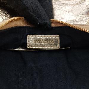 Pre-owned Balenciaga Le Cagole mini Golden lambskin shoulderbag | stylenewstar