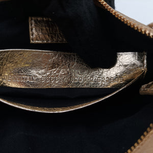 Pre-owned Balenciaga Le Cagole mini Golden lambskin shoulderbag | stylenewstar