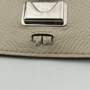 Pre-owned Gucci Bamboo Daily White Leather 370826 shoulderbag | stylenewstar