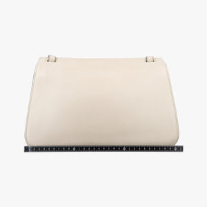 Pre-owned Gucci Bamboo Daily White Leather 370826 shoulderbag | stylenewstar