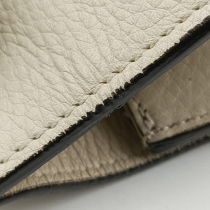 Pre-owned Gucci Bamboo Daily White Leather 370826 shoulderbag | stylenewstar