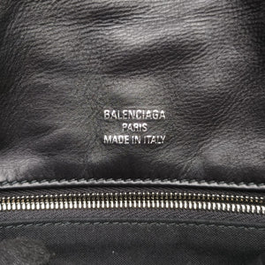 Pre-owned Balenciaga Monaco Small Black Calf 787896 shoulderbag | stylenewstar