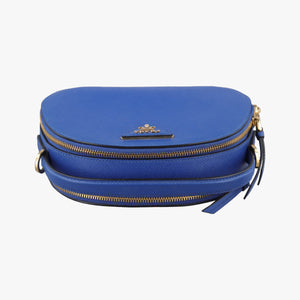 Vintage Prada Odette Blue SAFFIANO Leather 1BH123 shoulderbag | stylenewstar
