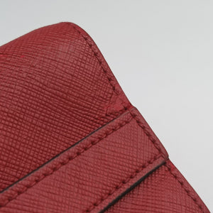 Pre-owned Prada Esplanade Red SAFFIANO Leather shoulderbag | stylenewstar