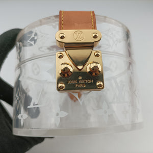 Pre-owned Louis Vuitton Box Scott Transparent Monogram Plexiglass GI0203 vanitybag | stylenewstar