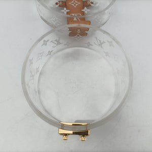 Pre-owned Louis Vuitton Box Scott Transparent Monogram Plexiglass GI0203 vanitybag | stylenewstar