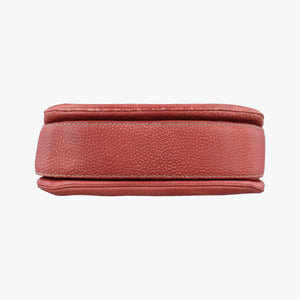 Pre-owned Gucci New Bamboo Red Leather 254884 shoulderbag | stylenewstar