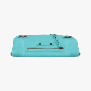 Vintage Balenciaga Envelop Blue Leather shoulderbag | stylenewstar