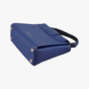 Pre-owned Bvlgari SERPENTI VIPER Blue leather shoulderbag | stylenewstar