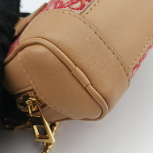 Vintage Loewe Amazona Nano Brown Canvas x leather shoulderbag | stylenewstar
