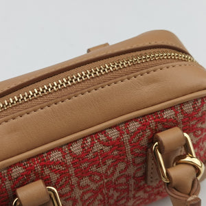 Vintage Loewe Amazona Nano Brown Canvas x leather shoulderbag | stylenewstar