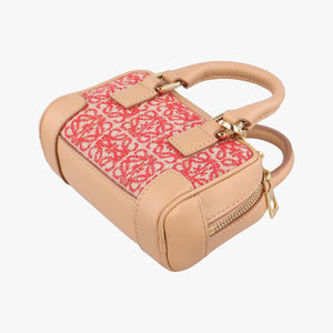 Vintage Loewe Amazona Nano Brown Canvas x leather shoulderbag | stylenewstar