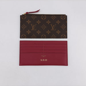 Pre-owned Louis Vuitton Pochette Felicie Brown Monogram Canvas M61276 shoulderbag | stylenewstar