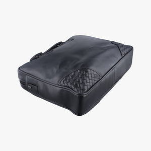 Pre-owned Bottega Veneta Intrecciato Black Lambskin shoulderbag | stylenewstar