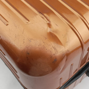 Pre-owned RIMOWA TOPAS Orange aluminum suitcase | stylenewstar