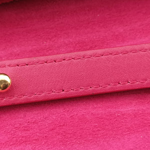 Pre-owned Yves Saint Laurent ChYc Mini Y Line Classic Cabasique WOC Rose Leather 311215 shoulderbag | stylenewstar