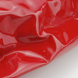 Pre-owned Chanel Paris-Venice Vinyl Lipstick Ligne Red Patent A47926 shoulderbag | stylenewstar