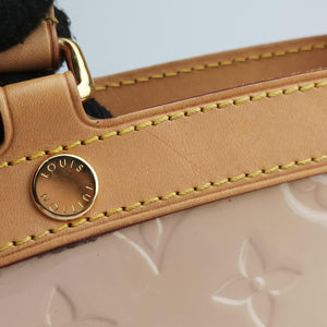 Pre-owned Louis Vuitton Brea MM ROSE FLORENTIN Vernis M91621 shoulderbag | stylenewstar