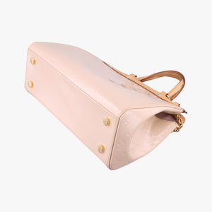 Pre-owned Louis Vuitton Brea MM ROSE FLORENTIN Vernis M91621 shoulderbag | stylenewstar