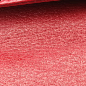 Secondhand Fendi Baguette Red Leather 8BR180 handbag | stylenewstar