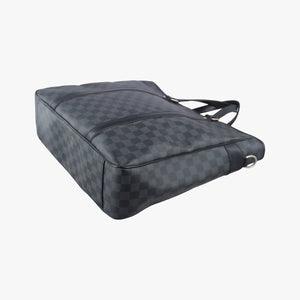 Pre-owned Louis Vuitton TADAO Noir Damier Graphite N51192 handbag | stylenewstar