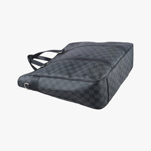 Pre-owned Louis Vuitton TADAO Noir Damier Graphite N51192 handbag | stylenewstar