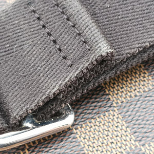 Pre-owned Louis Vuitton Jake messenger PM EBENE Damier Canvas N41568 shoulderbag | stylenewstar