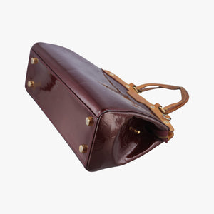 Secondhand Louis Vuitton Brea MM ROUGE FAUVISTE Vernis M91690 shoulderbag | stylenewstar