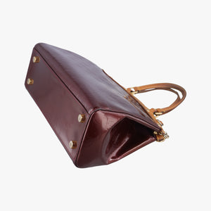 Secondhand Louis Vuitton Brea MM ROUGE FAUVISTE Vernis M91690 shoulderbag | stylenewstar