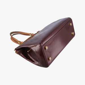 Secondhand Louis Vuitton Brea MM ROUGE FAUVISTE Vernis M91690 shoulderbag | stylenewstar